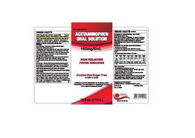 Label (Acetamin Oral 16 Oz Label For Print (002))